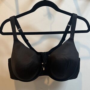 Cacique Black Full Coverage Underwire Bra